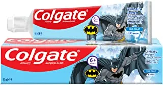 Colgate Kids Boys Fluoride Toothpaste 6+ Batman, 50Ml