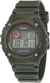 Casio Digital Watch Resin Band Water Resistant - W-216H-3BVDF