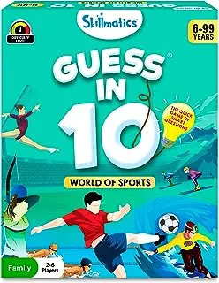 Skillmatics Educational Game World of Sports Guess In 10 (Ages 6 99), Skill36Gws