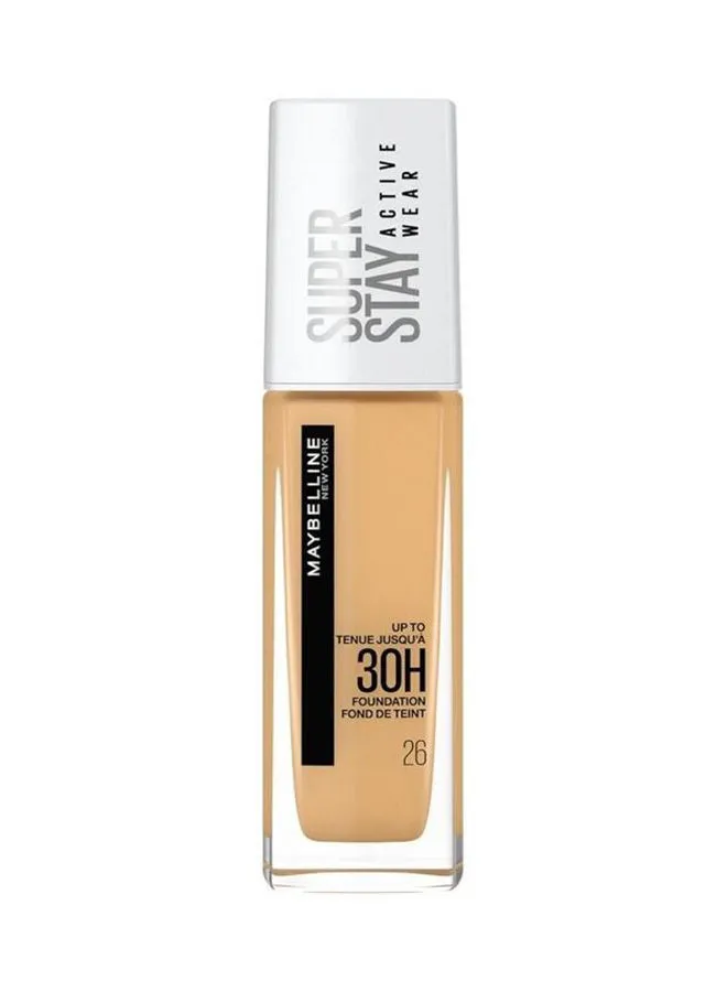 MAYBELLINE NEW YORK Superstay Active Wear Foundation, 26 Buff Nude