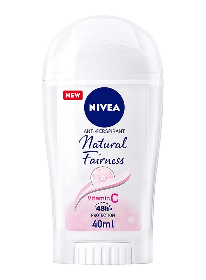 NIVEA Natural Fairness Antiperspirant For Women Stick 40ml