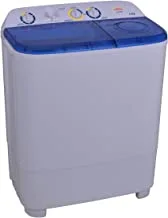 Home Queen 6 kg Twin Tub Washer with Knob Control | Model No HQTT60 with 2 Years Warranty