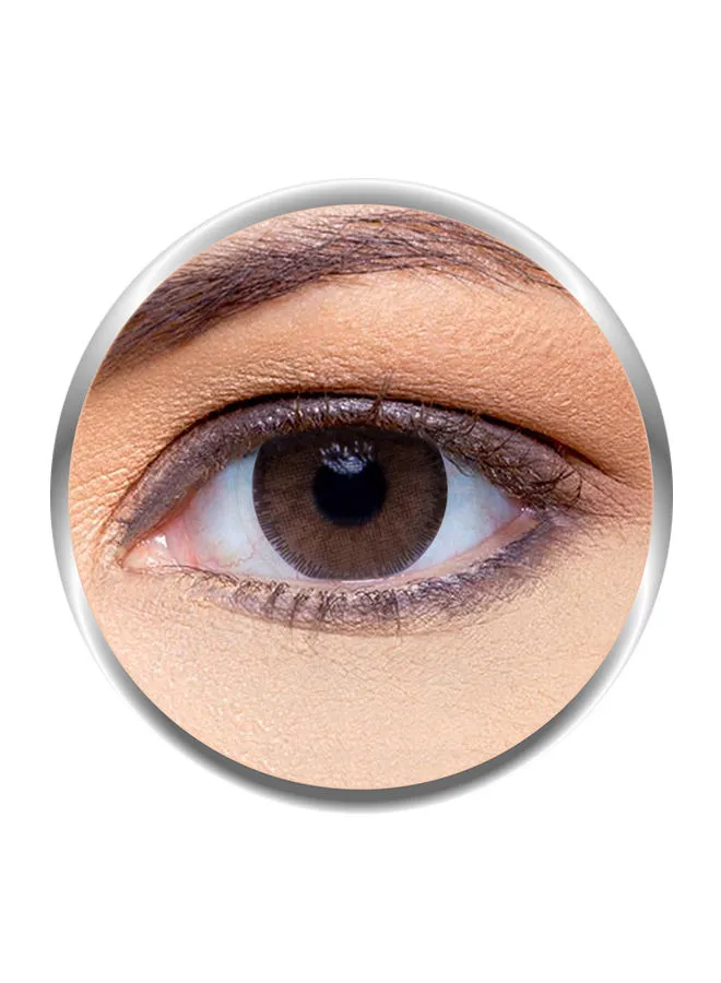 Anesthesia Addict Crema (Hazelnut) 6 Months Disposable Contact Lenses