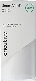 Cricut Joy Smart Vinyl Permanent White 14X300Cm 3m (10ft) 2008036