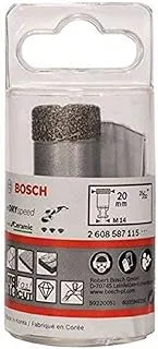 Bosch Professional 2608587115 DrySpeed Diamond Cutter 20mm, Silver, 20 mm