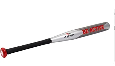 Joerex Baseball Bat 28'' - Lightweight Aluminium - Racket Softball Outdoor Sports - By Hirmoz, Silver