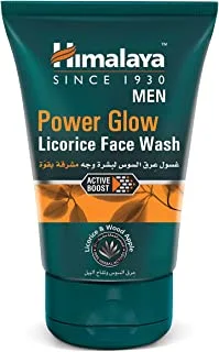 Himalaya Herbals Men Power Glow Licorice Face Wash - 100 Ml