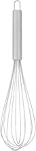Delcasa 12 inches stainless steel whisk, dc2110 kitchen whisk for cooking, blending, whisking, beating, stirring enhanced version balloon wire whisk, multi