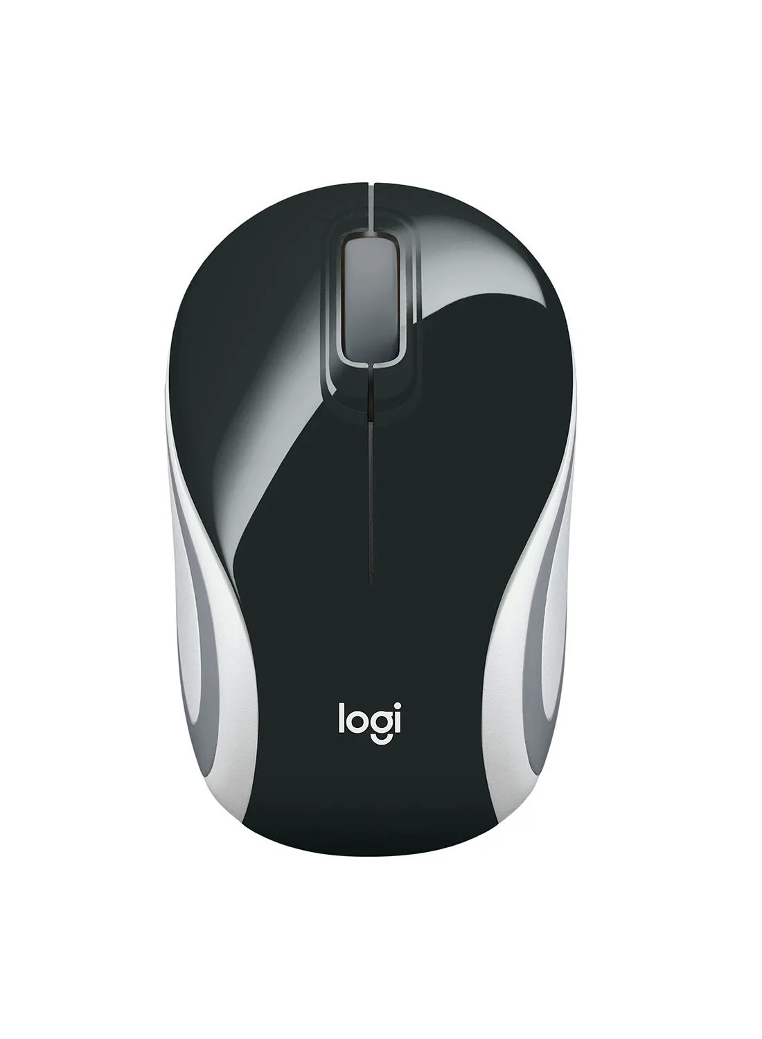 Logitech M187 Ultra Portable Wireless Mouse, 2.4 GHz With USB Receiver, 1000 DPI Optical Tracking, 3-Buttons, PC / Mac / Laptop Black 
