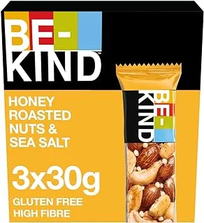 Be-Kind Honey Roasted Nuts & Sea Salt Bar, 30 gx3 pcs