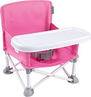 Summer infant pop n' sit booster, pink, 15x14x15 inch (pack of 1)