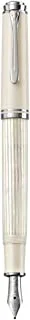 Pelikan Souverän M605 White Transparent Medium Fountain Pen | Gift Box| 8790