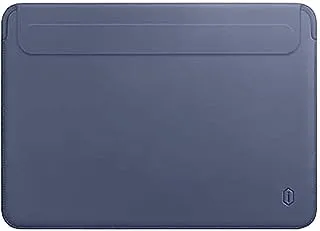 حافظة Wiwu Skin Pro II من جلد البولي يوريثان لأجهزة الكمبيوتر المحمول مقاس 13.3 بوصة - أزرق