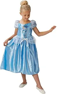 زي روبيز الرسمي للفتيات أميرة ديزني فيري تيل سندريلا - متوسط ​​، أزرق ، 620537M