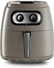 ALSAIF 9Liter 1800W Electric Air Healthey Fryer With Timer to Fry, Bake, Grill, Roast Or Reheat, Grey AL7303 2 Years warranty