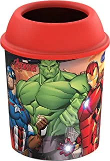 Cosmoplast Marvel Avengers Round Dust Bin 10 Liters