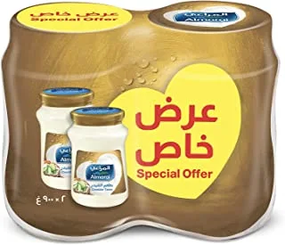 Almarai Gold Spreadable Cheddar Cheese Jar, 900 g - Pack of 2