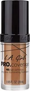 L. A. Girl Pro Coverage Foundation, 650 Sand, 28ml