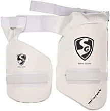 SG Combo Test Pro White LH Thigh Pad