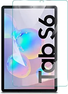 واقي شاشة IVSO لهاتف Samsung Galaxy Tab S5e / Tab S6 10.5 ، صلابة ممتازة 9H 2.5D حواف مستديرة واقي شاشة زجاجي مقوى لهاتف Samsung Galaxy Tab S6 T860 / T865 10.5 بوصة