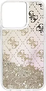 CG MOBILE Guess Liquid Glitter Case 4G Pattern Gradient Background For iPhone 13 Pro (6.1
