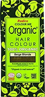 Radico Organic Hair Colour Powder - Beige Blonde, 100g