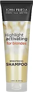 John Frieda Shampoo Sheer Blonde Lighter Blondes 8.45 أوقية (249 مل)
