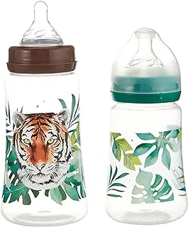 Tommy Lise Baby Feeding Bottle 2-Piece Set, Wild and Free