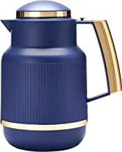 Al Saif Deva Coffee And Tea Vacuum Flask Size: 1.5 Liter, Color: Matt Dark Blue, K191606/15/Mdblg