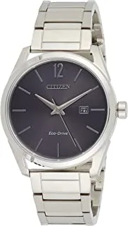 Citizen Mens Solar Powered Watch, Analog Display and Solid Stainless Steel Strap - BM7411-83H