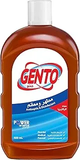 Gento Antiseptic Cleaners and Disinfectant, 500 ml
