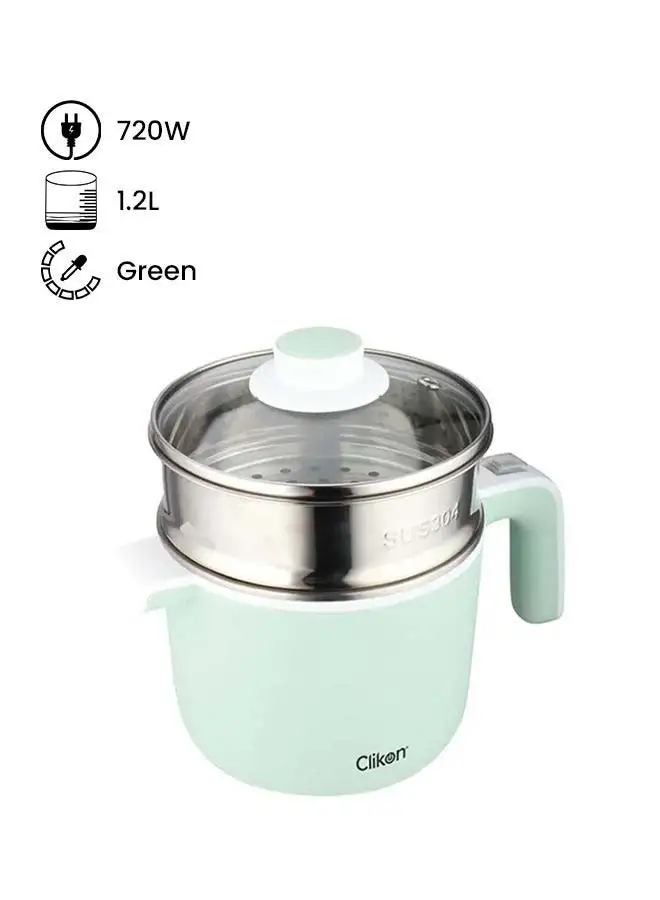 Clikon Multi Functional Cooker 1.2 L 720 W CK4274 green