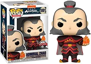 Funko Pop! Animation: Avatar - Admiral Zhao with Glow in the Dark Fireball, Amazon Exclusive