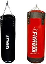 Fitness World Boxing Training Bag Size 100 Cm-Fw026- Red With Fitness World Boxing Training Bag Size 120 Cm