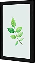 LOWHA small tree part Wall art wooden frame Black color 23x33cm By LOWHA