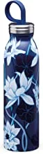 Aladdin Chilled Thermavac Stainless Steel Water Bottle 0.55L Lotus Navy – Double Wall Vacuum Insulated Reusable Water Bottle | Keeps Cold for 9 Hours | BPA-Free | Leakproof | Dishwasher Safe