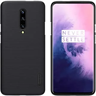Nillkin 1P7P-NL-SF-B OnePlus 7 Pro Super Frosted Hard Phone Case With Stand - Black