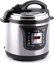 Palson Electric Pressure Cooker, Silver, 8 Litres, 30997