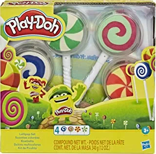 Hasbro Play-Doh Lollipop 4 Pack