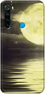 غطاء مصمم Jim Orton لهاتف Redmi Note 8 - Moon Water
