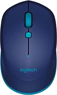Logitech M535 Wireless Mouse, Bluetooth, 1000 Dpi Laser Grade Optical Sensor, 10-Month Battery Life, Pc / Mac / Laptop - Blue