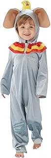 Disney - Dumbo The Elephant - Jumpsuit Child Costume, Size 2-3 Yrs