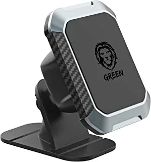 Green Lion Magnetic Car Phone Holder - Black