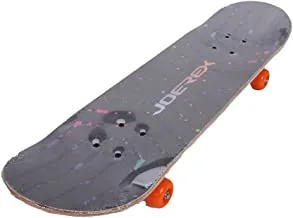 Joerex Wood Skateboard, Double Kick Skateboard 79×20Cm, Pvc Wheel Plastic Frame For Adult, Multiple Designs