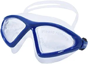 ديسكفري أدفينشرز - نظارة سباحة بإطار كبير برؤية كبيرة ، مضادة للضباب وحماية من الأشعة فوق البنفسجية ، لا تسرب - DEA82426
