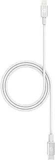 mophie Charge and Sync Cable USB-C to Lightning Cable 1.8M – White