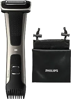 سلسلة Philips BG7025 / 13 Bodygroom 7000 ، آلة العناية بالجسم يمكن استخدامها أثناء الاستحمام