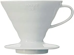 Hario V60 02 Filtration Funnel - White Ceramic