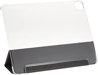 جراب Karl Lagerfeld PU Saffiano Ikonik المعدني لجهاز iPad مقاس 12.9 بوصة - أسود
