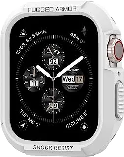 Spigen Apple Watch Series 6/SE/5/4 (44mm) Case Rugged Armor White